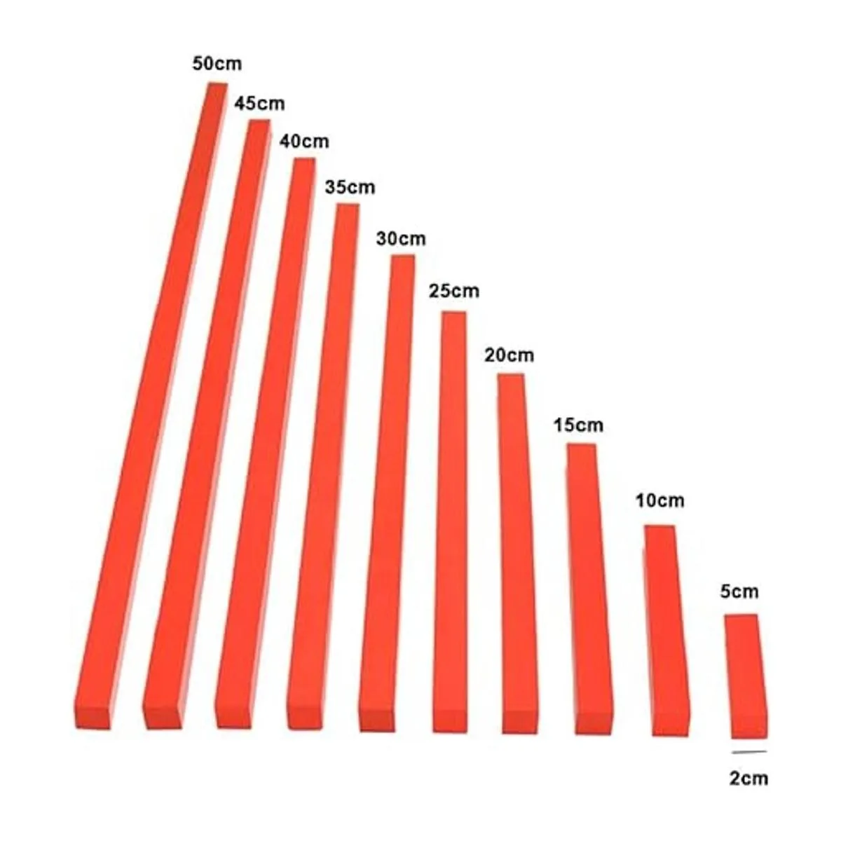 DANNI Madera Montessori Matemática juguetes rojo cañas_2