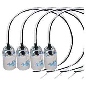 Enchufe E12 casquillo de cerámica para candelabro E12_1