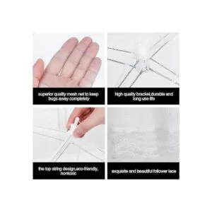 FOOEN Paquete de 6 fundas de malla para picnic al aire_5