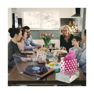 Popsky tocadiscos vintage de 3 velocidades Bluetooth con_6