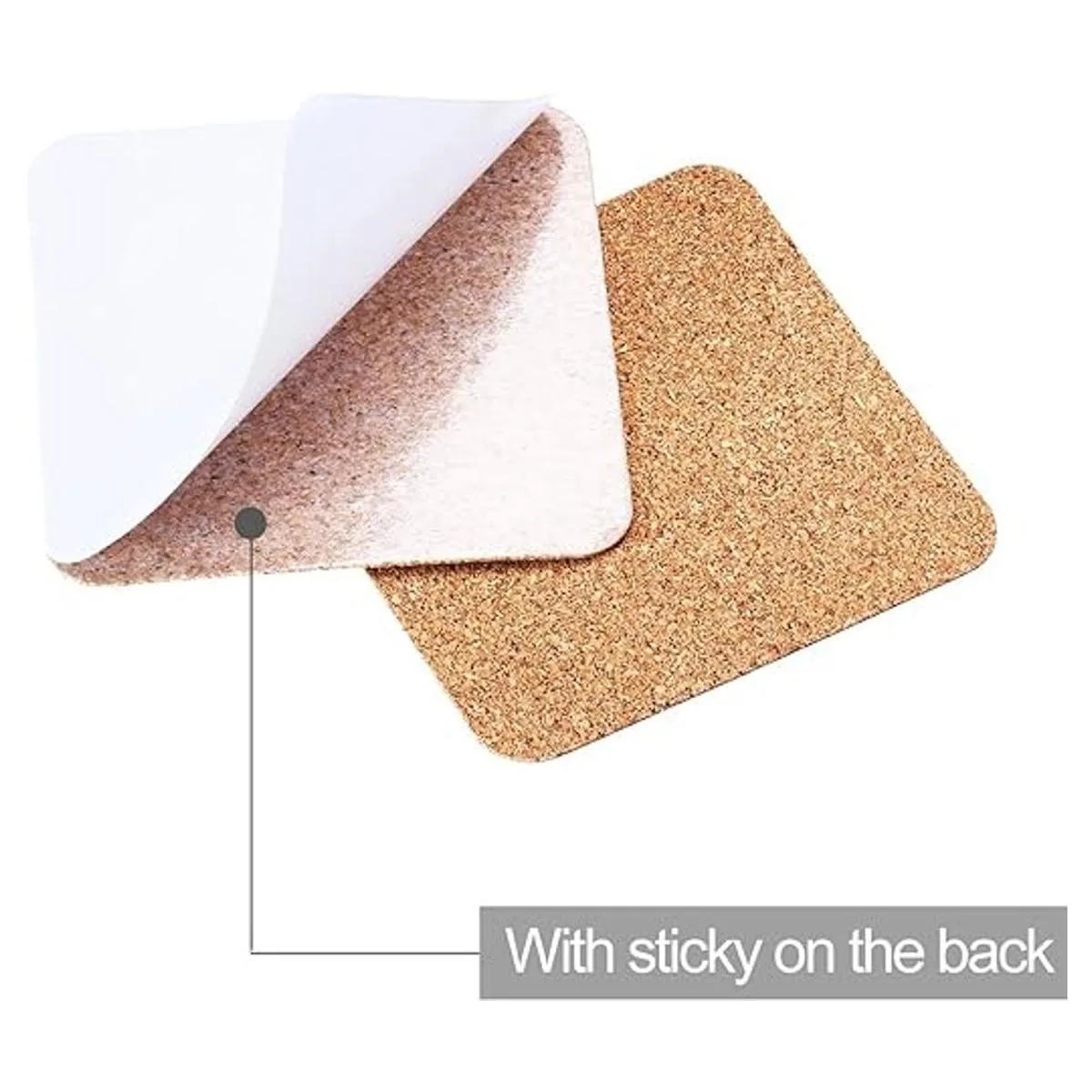 Hotop 60 posavasos autoadhesivos de corcho para posavasos_3