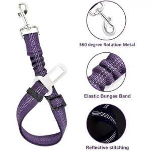 Lukovee arnés de seguridad para perro con cinturón de_4