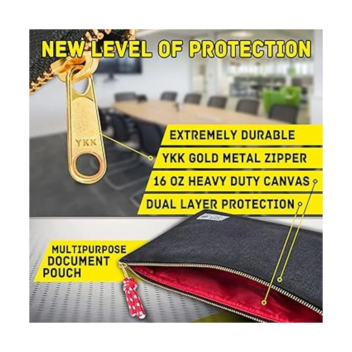 Rough Enough Carpeta grande organizador de documentos caja_5