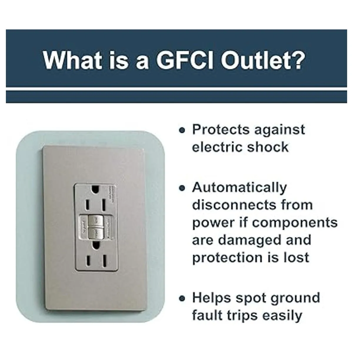 Legrand Radiante GFCI Tomas de corriente resistentes a la_3