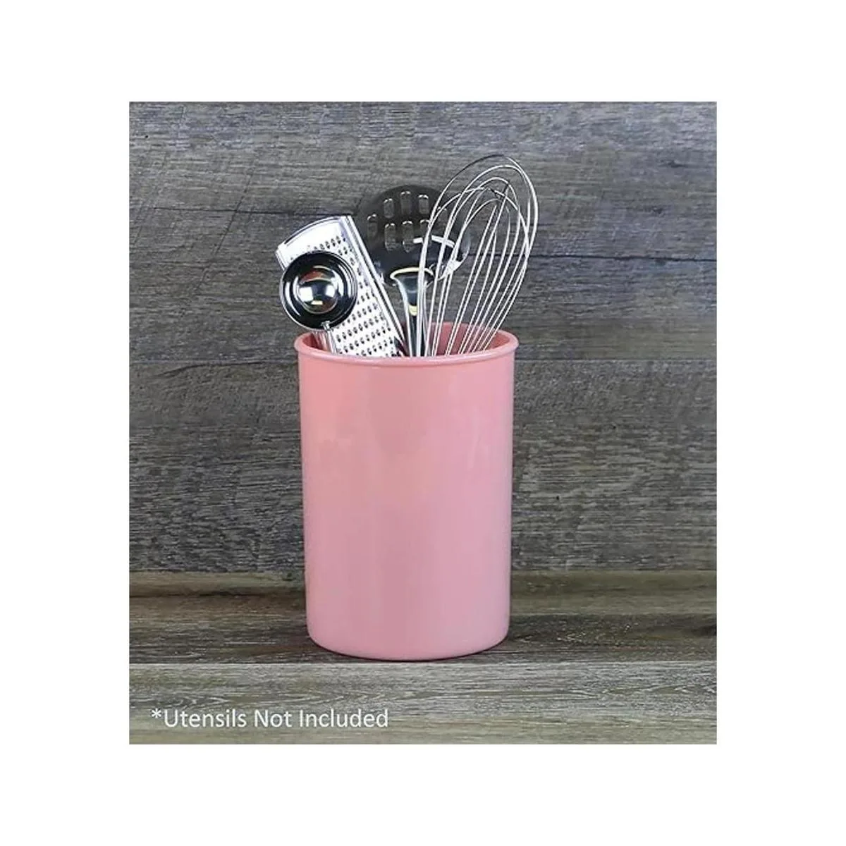 Reston Lloyd Tarro para utensilios plástico color rosa_2