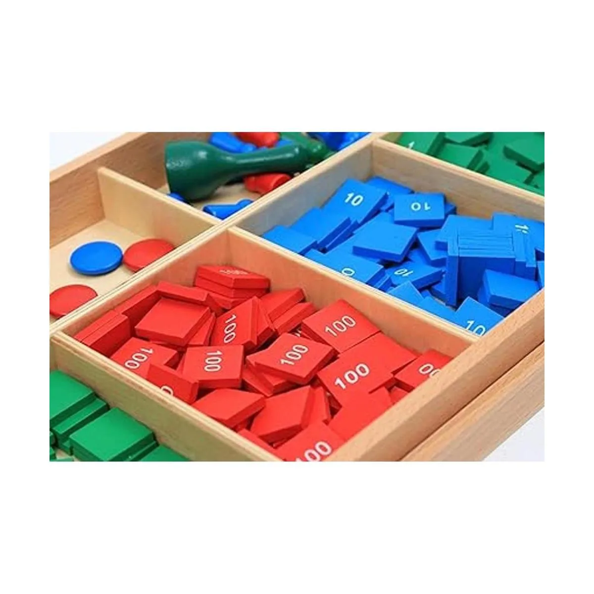 LEADER JOY Montessori Juego de sellos de materiales_3