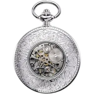 TREEWETO Reloj de bolsillo mecánico antiguo para hombre y_2