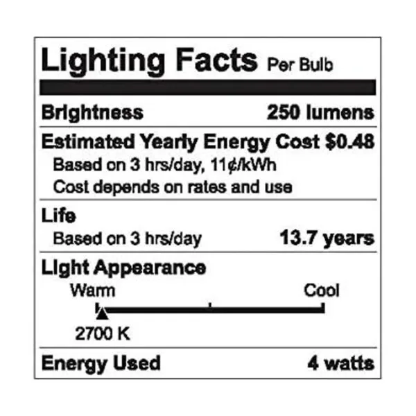 GE Relax Lote de 2 bombillas LED R14 de 25 W equivalentes_4