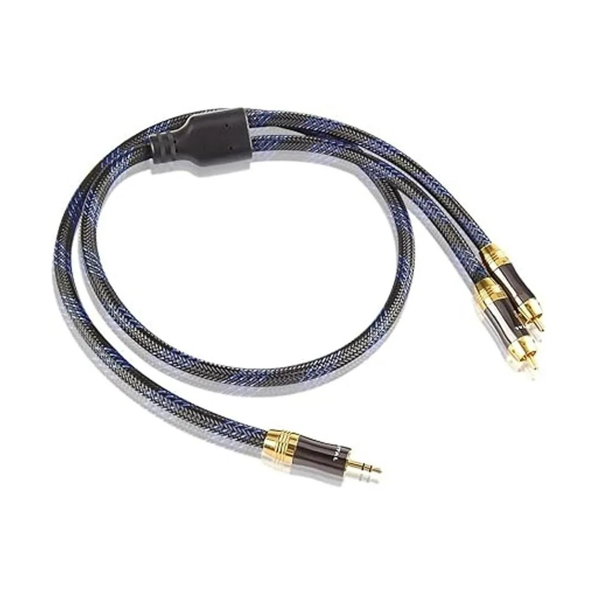 KUYIOHIFI Cable adaptador de audio de 0.138 in AUX a 2 RCA_4