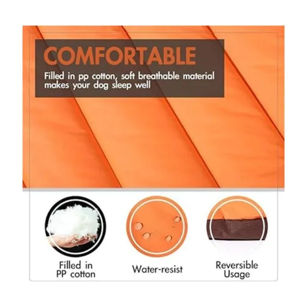 Cheerhunting Cama de perro de 43 x 26 pulg. impermeable_5