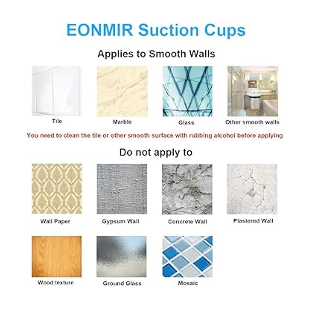 EONMIR 8 conectores de ducha para baño_4