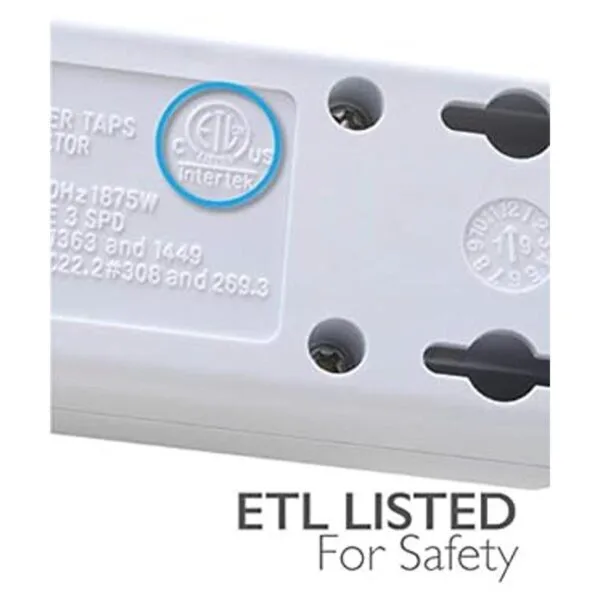 Fosmon Protector contra sobretensiones de enchufe plano 2_6