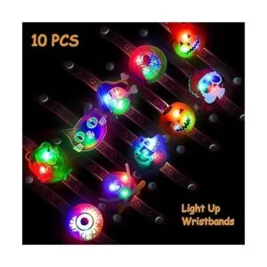 Luces de Halloween 24 piezas de collar LED de Halloween_3