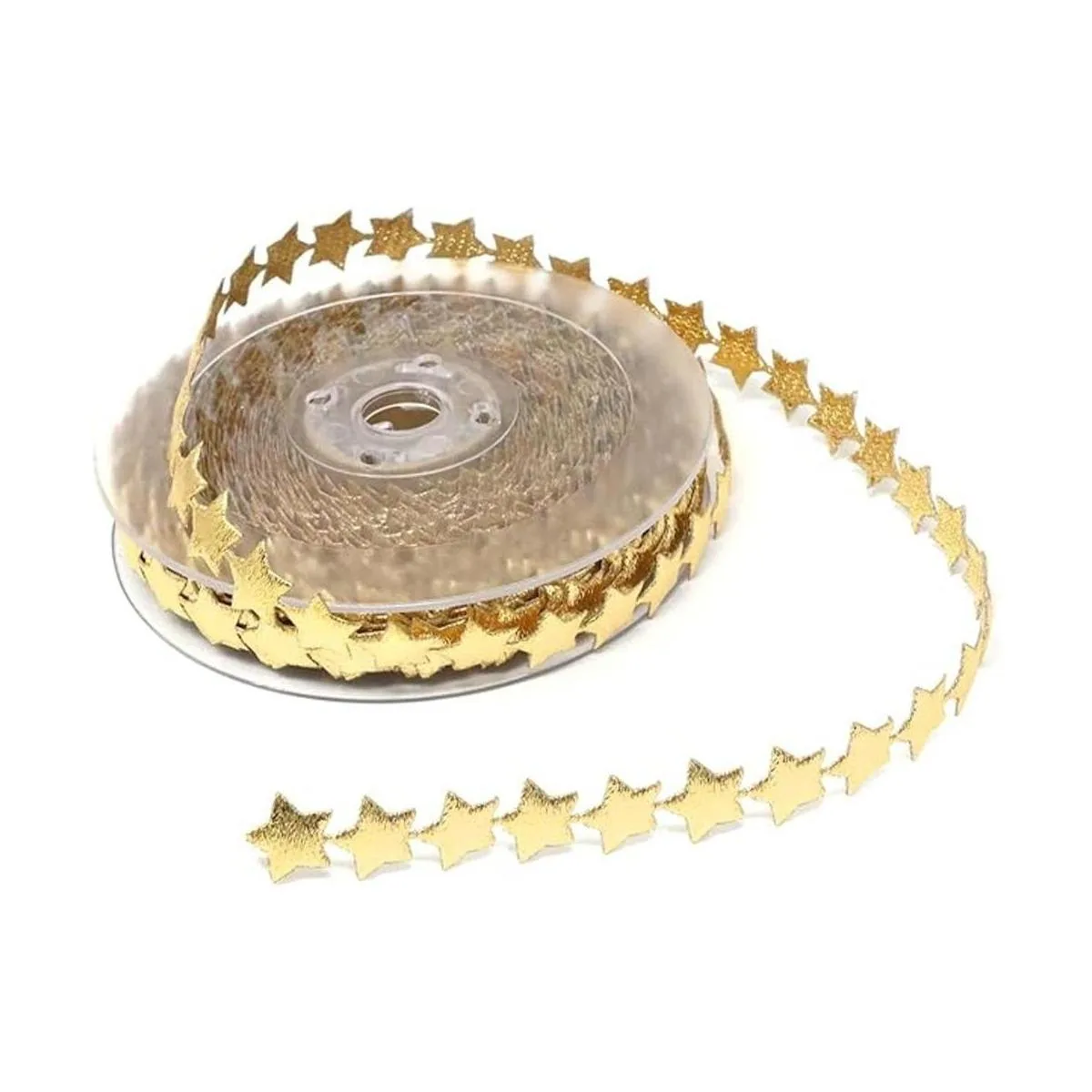 Honbay 1 rollo de adornos de cinta de poliéster brillante_1