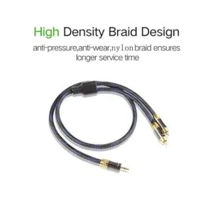 KUYIOHIFI Cable adaptador de audio de 0.138 in AUX a 2 RCA_5