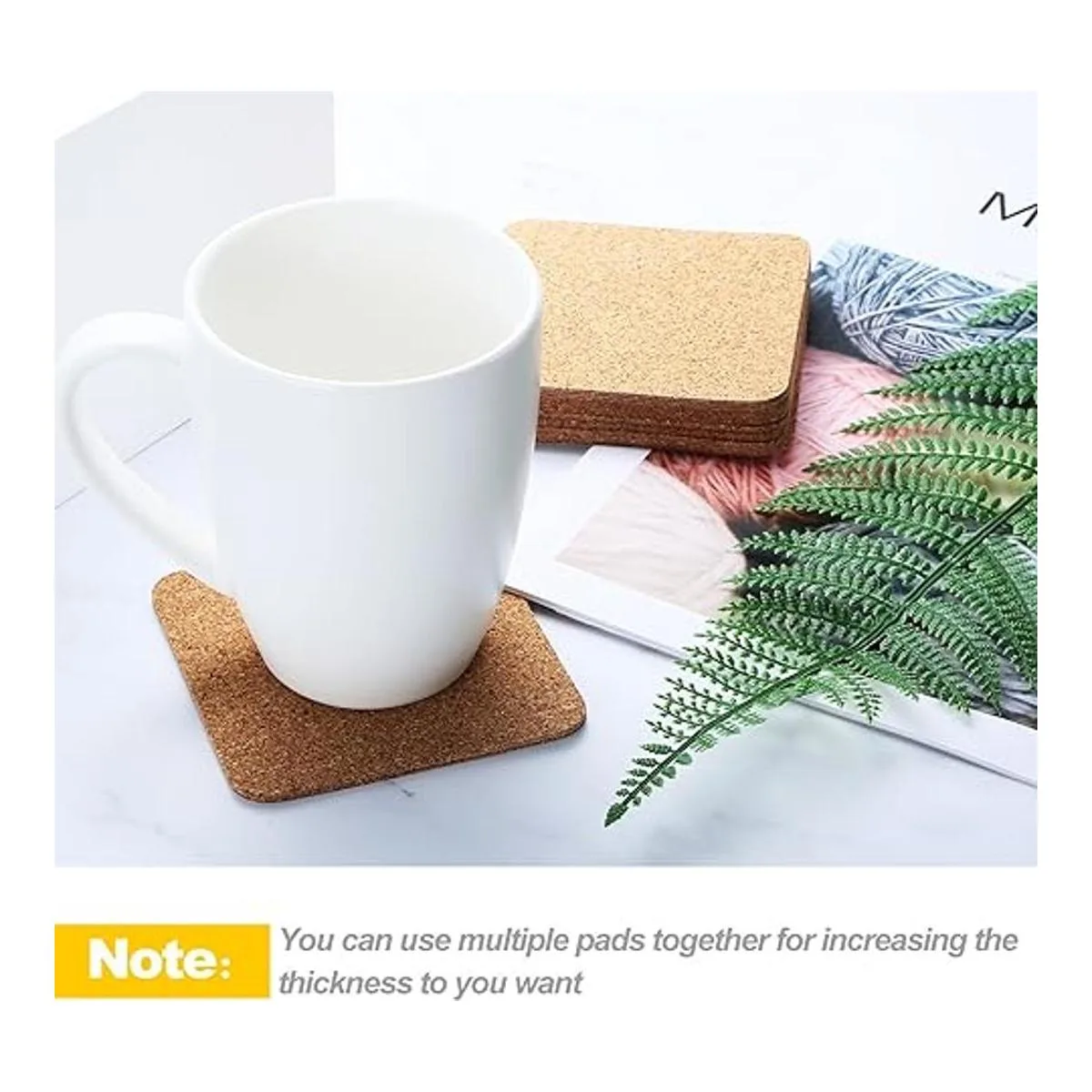 Hotop 60 posavasos autoadhesivos de corcho para posavasos_5