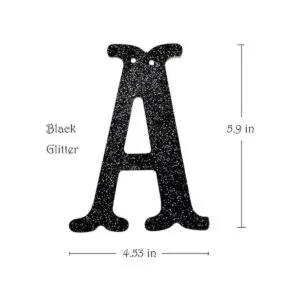 Adios Bitchachos Banner con purpurina negra para ir a la_2