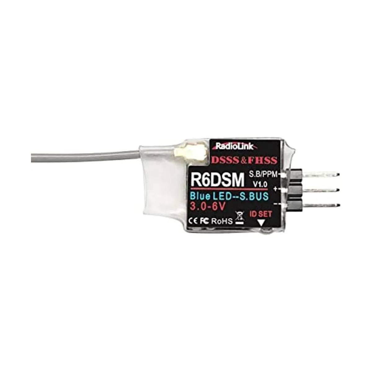 Radiolink R6DSM Receptor Micro RC de 2.4 GHz SBUSPPM de_1