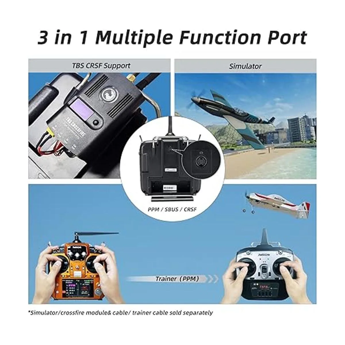 Radiolink AT10II Transmisor y receptor RC de 12 canales_5