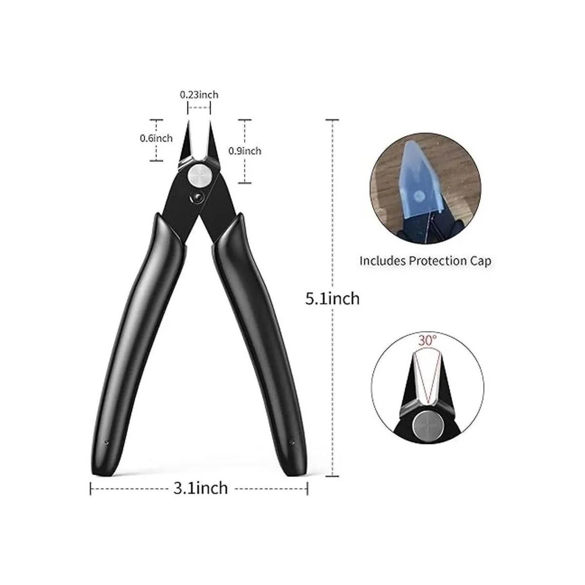 BOENFU Cortador de alambre y pelacables Naranja_6