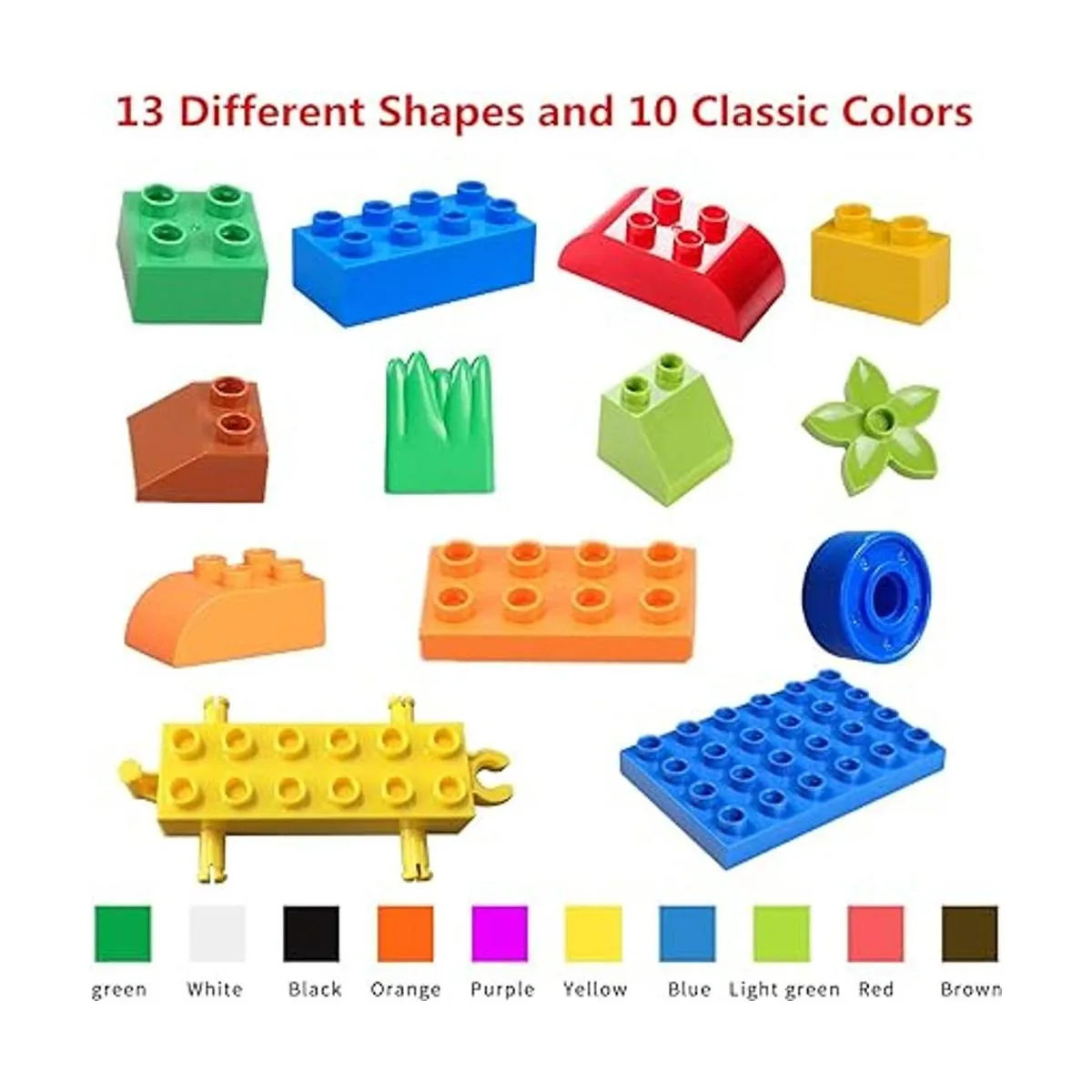 Juego de bloques de construcción grandes 214 piezas de_3