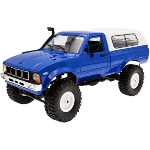 Camiones RC Rock Crawler WPL C24 RTR 116 color azul con_1