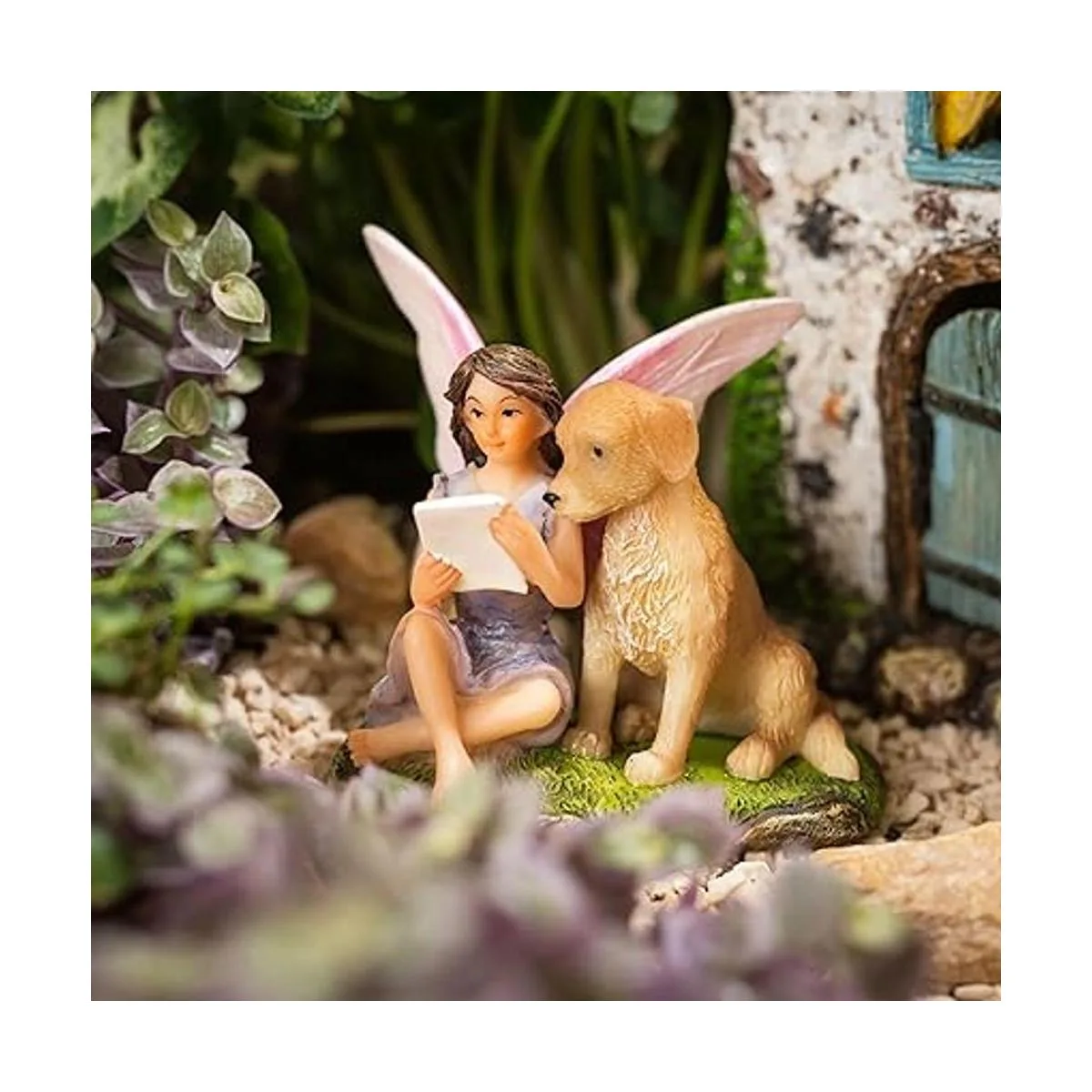 PRETMANNS Kit de casa de jardín de hadas Accesorios de_5