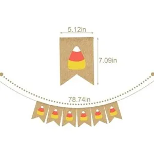 Bandera de yute de arpillera de caramelo de maíz de otoño_5