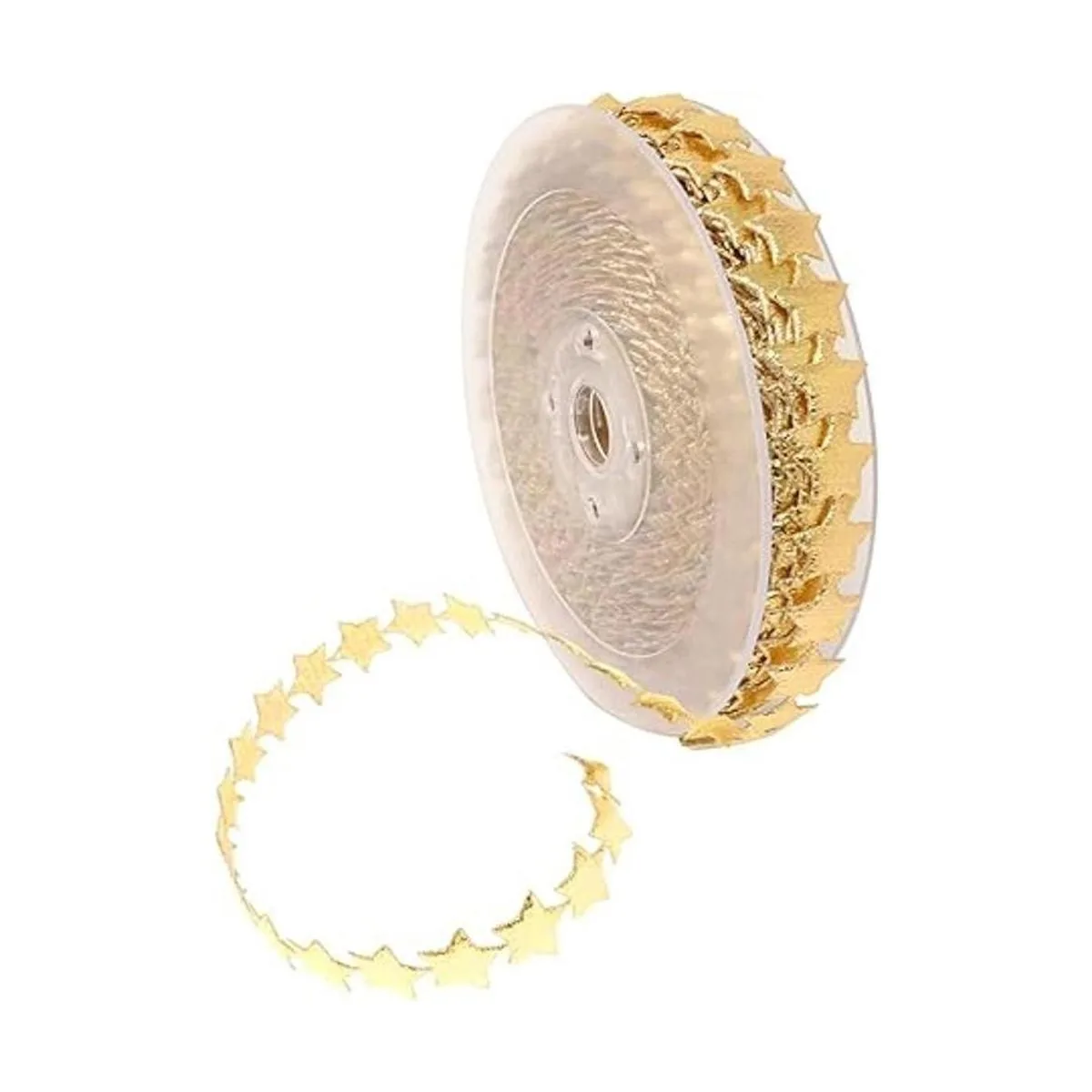 Honbay 1 rollo de adornos de cinta de poliéster brillante_2