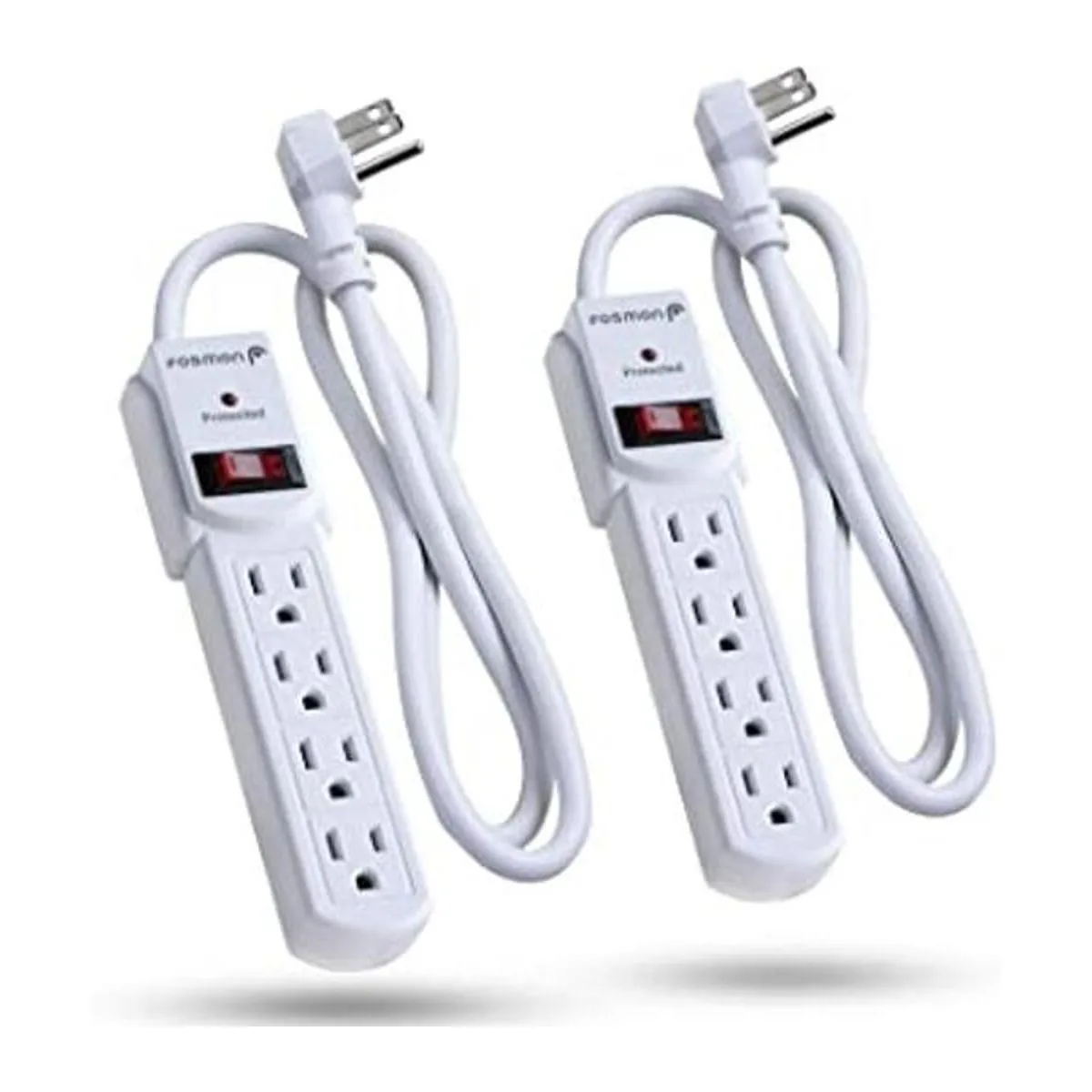 Fosmon Protector contra sobretensiones de enchufe plano 2_1