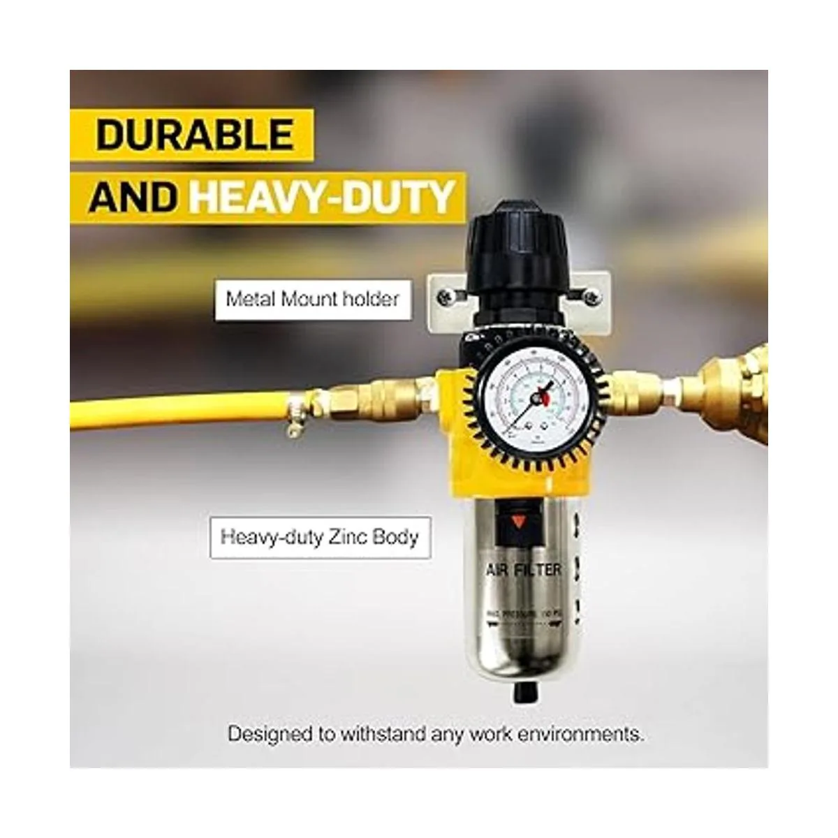 LE LEMATEC Filtro de compresor de aire y regulador de aire_3