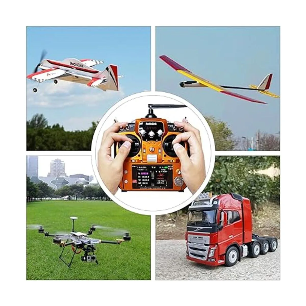 Radiolink AT10II Transmisor y receptor RC de 12 canales_6