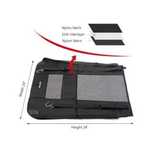 Barrera para asiento trasero de coche de perro Wellbro_4