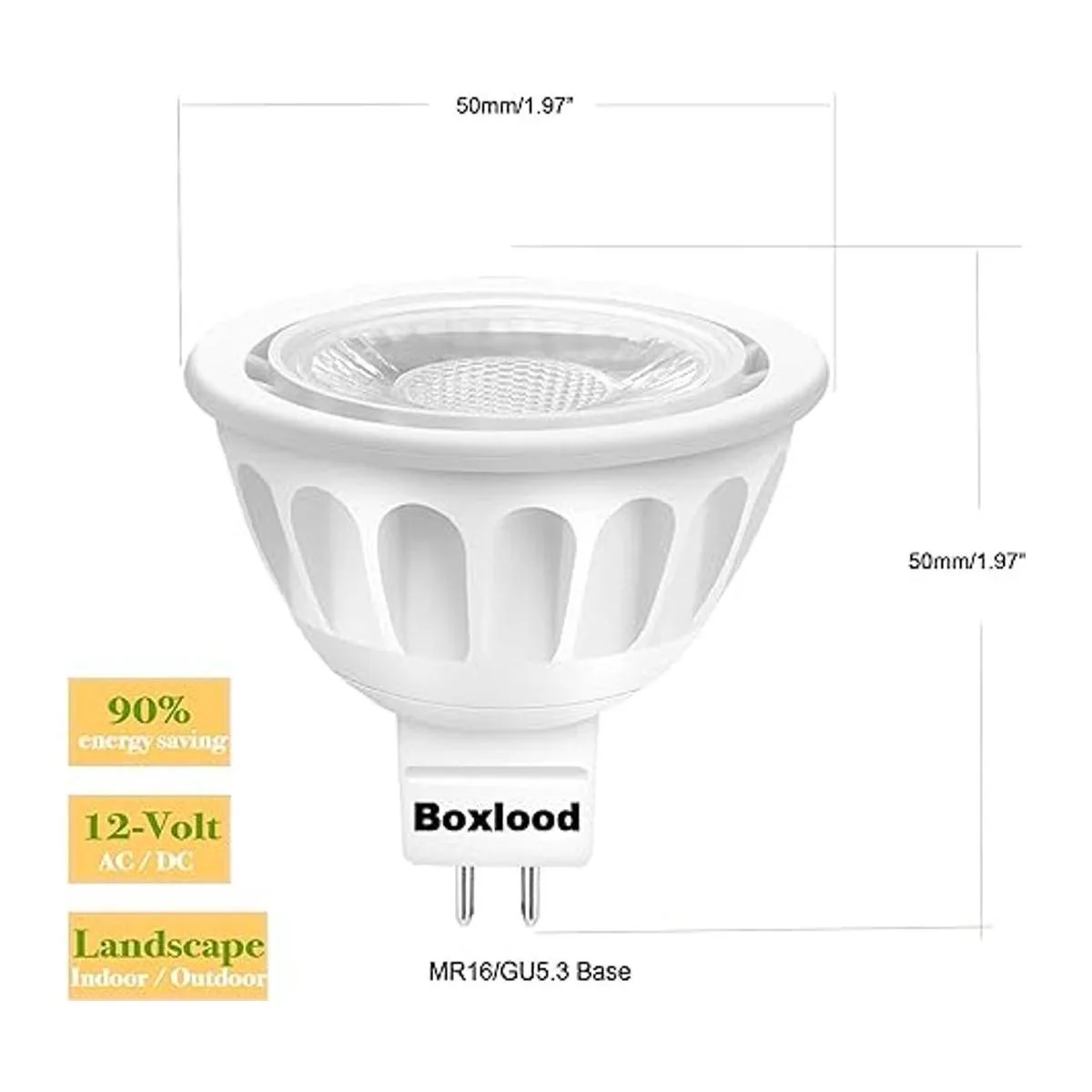 Boxlood Bombillas LED MR16 5.00watts_2