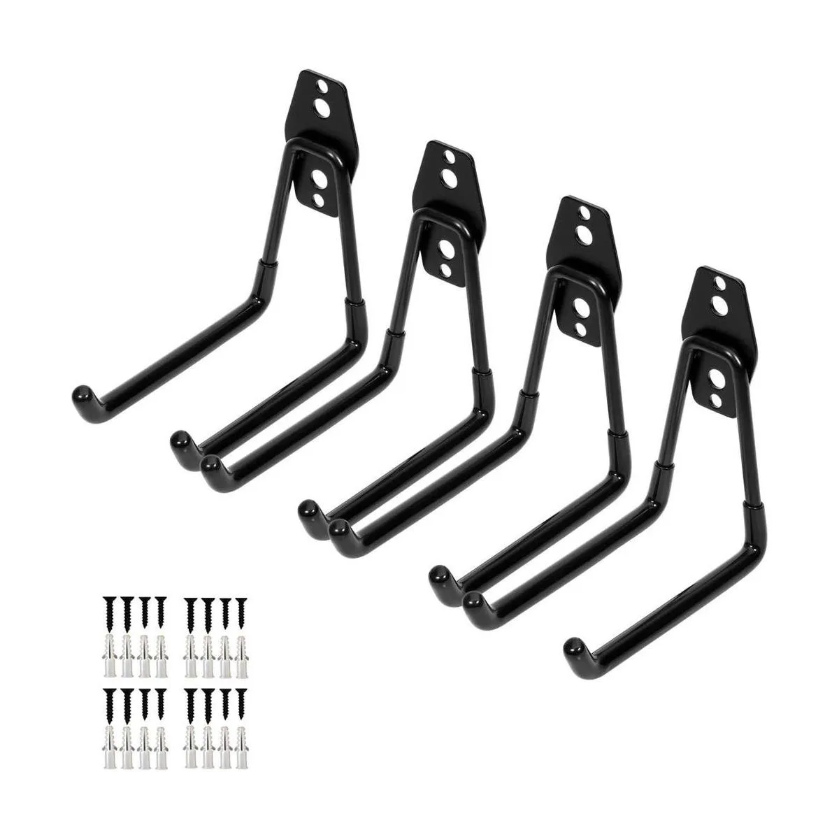 Ganchos de doble utilidad para montar en la pared con_1