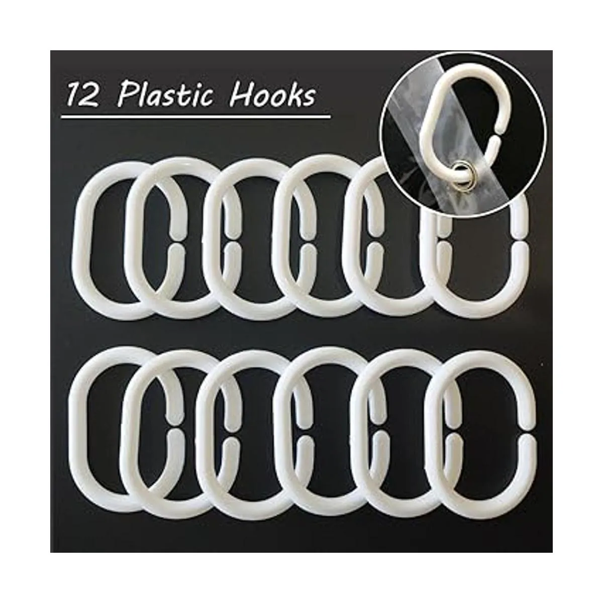 Cortina de ducha extra larga de 84 pulgadas de largo_6