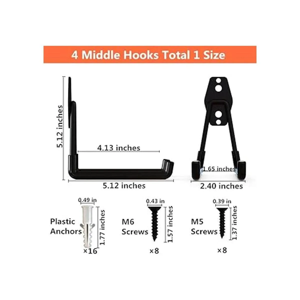 Ganchos de doble utilidad para montar en la pared con_2