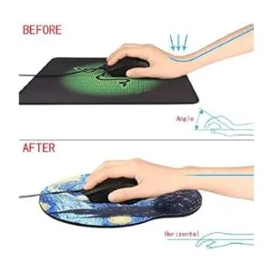 Almohadillas de ratón ergonómicas de espuma viscoelástica_6