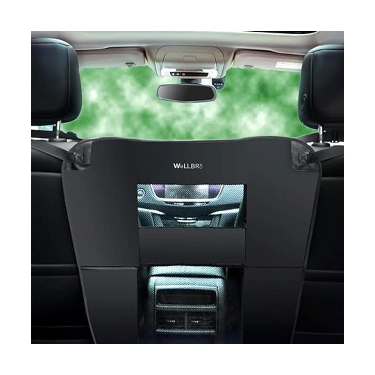 Barrera para asiento trasero de coche de perro Wellbro_2