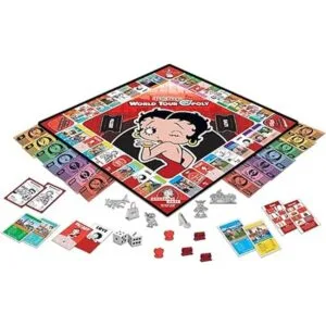 MasterPieces Juegos de mesa Opoly Betty Boop World Tour_4