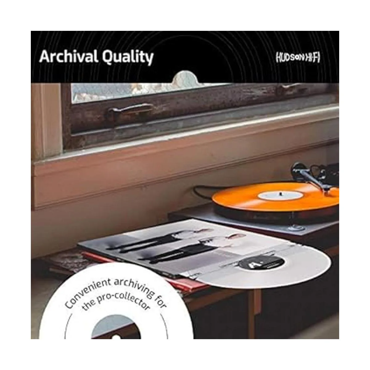 Hudson HiFi Fundas interiores de discos de vinilo_2