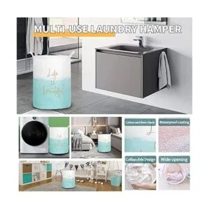 Aouker Merdes Cesta plegable impermeable de 19.7_4