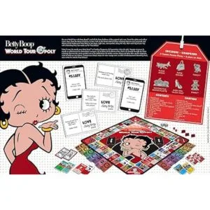 MasterPieces Juegos de mesa Opoly Betty Boop World Tour_3