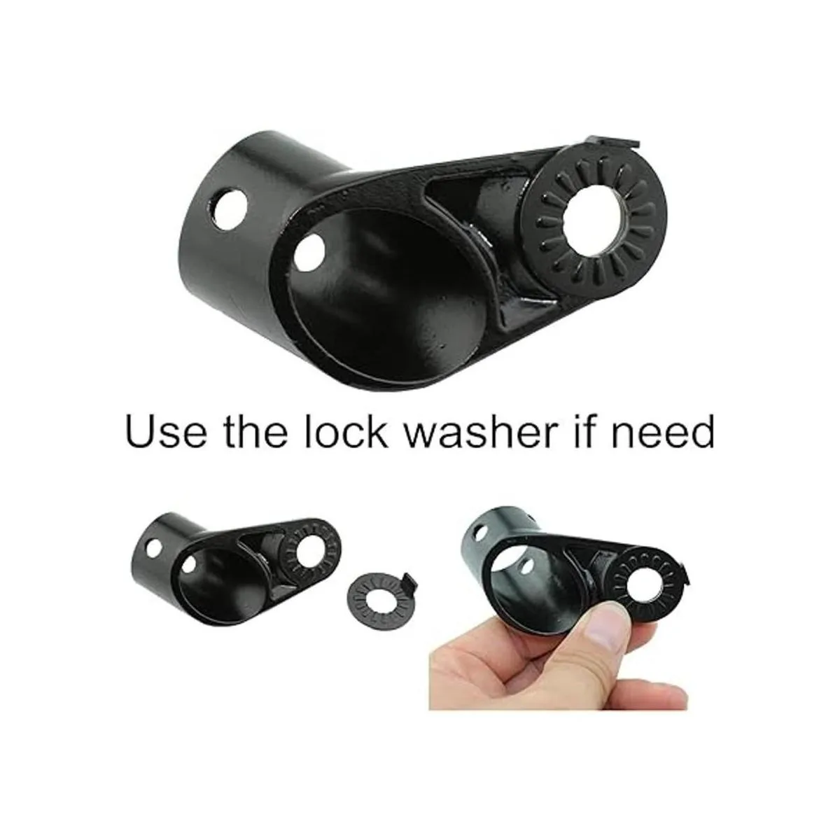 ODIER Acoplador de enganche de remolque de bicicleta para_4