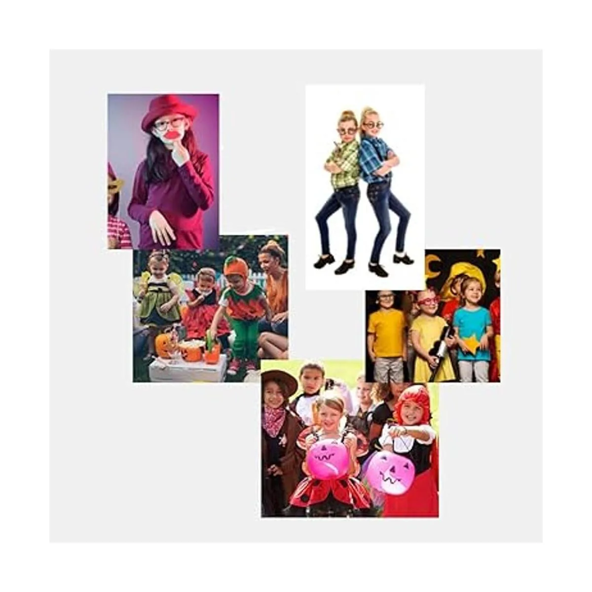 Gafas de ojo de gato Nerd de los años 50 disfraz para_6