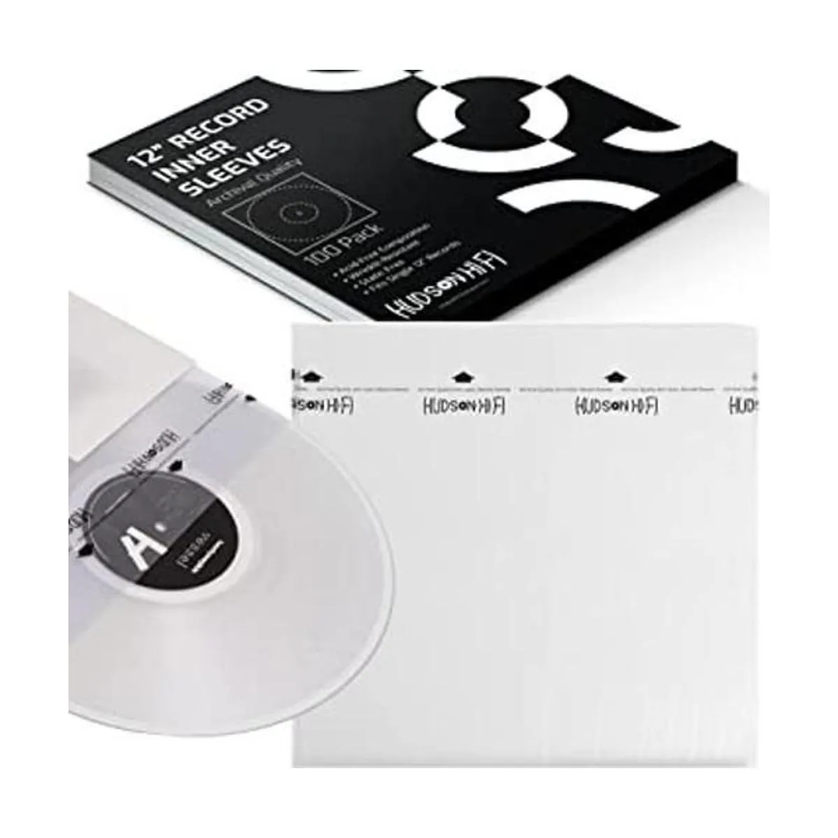 Hudson HiFi Fundas interiores de discos de vinilo_1