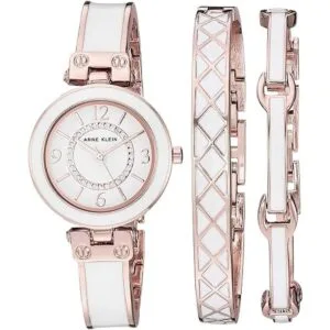 Anne Klein AK3296 Juego de pulsera y reloj acentuado con_1