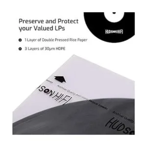 Hudson HiFi Fundas interiores de discos de vinilo_4