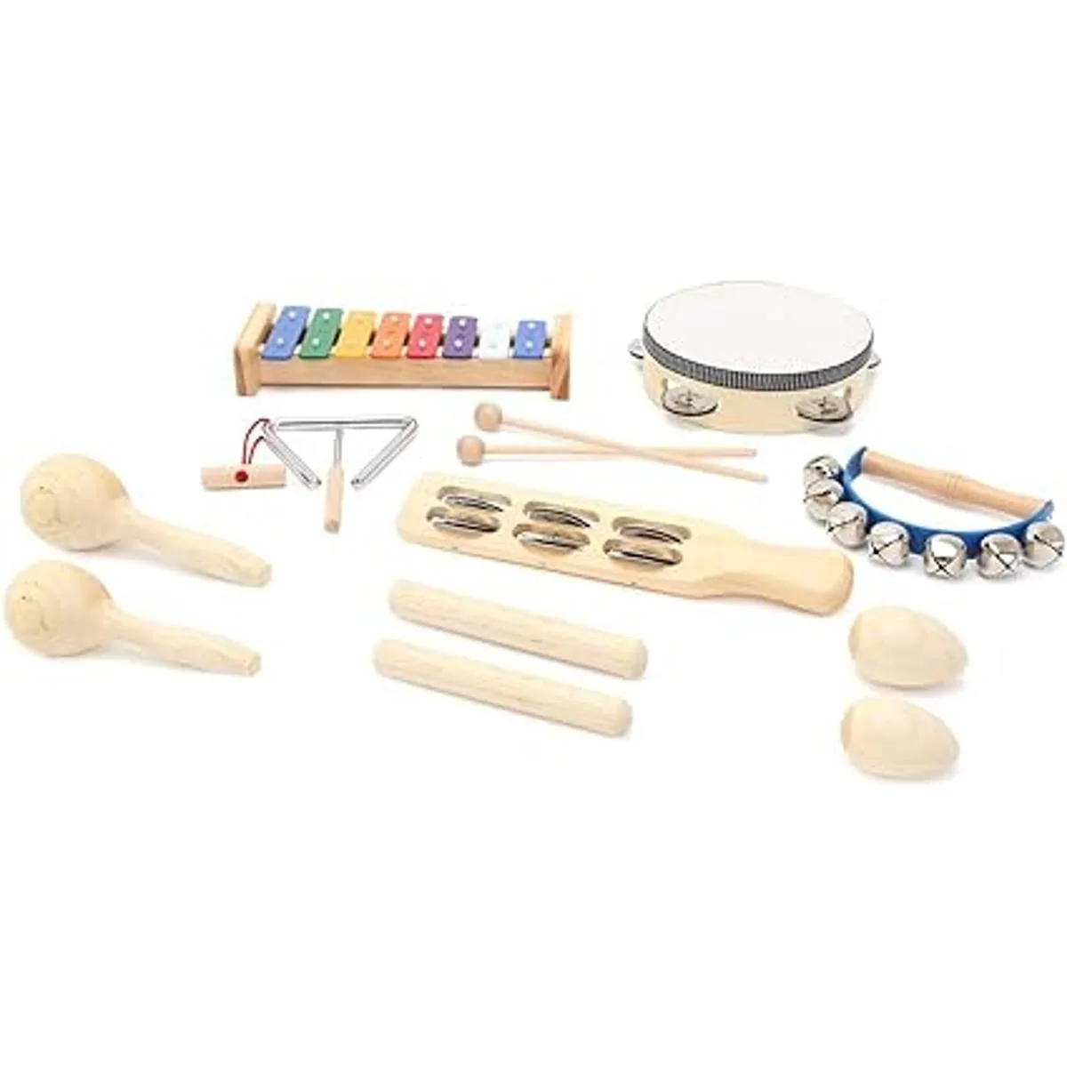 MUSICUBE Juego de 13 piezas de instrumentos musicales de_4