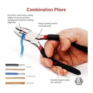 FASTPRO Juego de alicates utilitarios de 7 piezas incluye_3